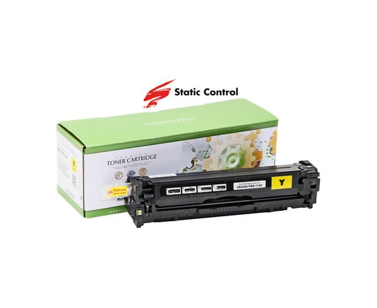 Купить картридж HP CLJ CB542A/CE322A/CF212A, Canon 716/731 Static Control 1.8k yellow по лучшей цене