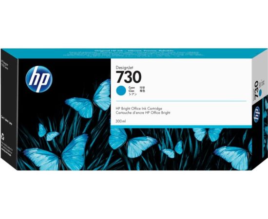 Купить Картридж HP DJ No.730 300ml Cyan (P2V68A) по лучшей цене