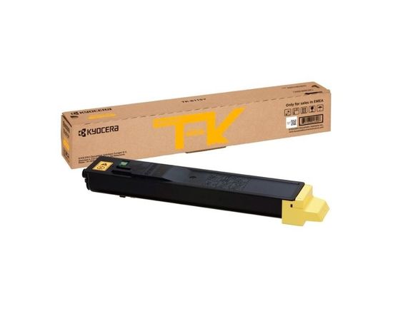 Купить Тонер-картридж Kyocera TK-8115Y Yellow 6K (1T02P3ANL0) по лучшей цене