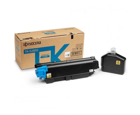 Купить Тонер-картридж Kyocera TK-5280C Cyan (1T02TWCNL0) по лучшей цене