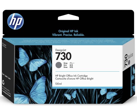 Купить Картридж HP DJ No.730 130-ml Gray (P2V66A) по лучшей цене