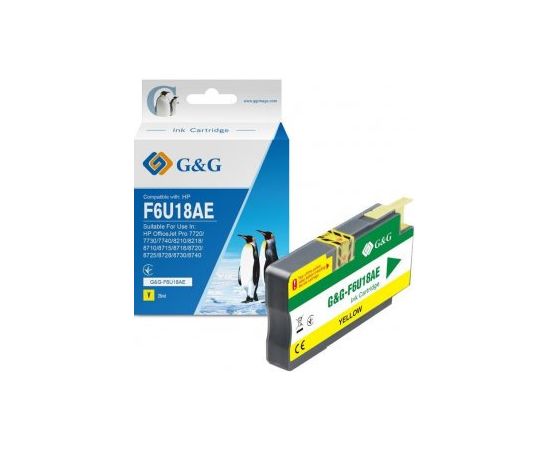Купить Картридж G&G HP No.953XL Yellow 1.6K (G&G-F6U18AE) по лучшей цене