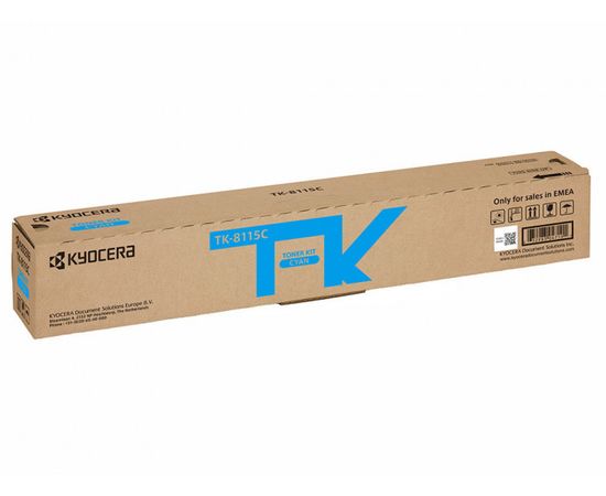 Купить Тонер-картридж Kyocera TK-8115C Cyan 6K (1T02P3CNL0) по лучшей цене