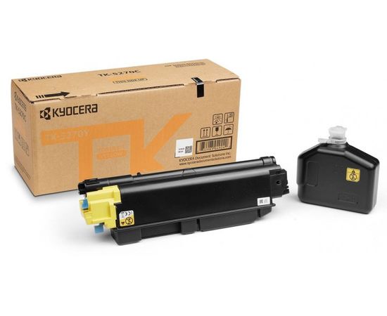 Купить Тонер-картридж Kyocera TK-5270Y Yellow 6K (1T02TVANL0) по лучшей цене