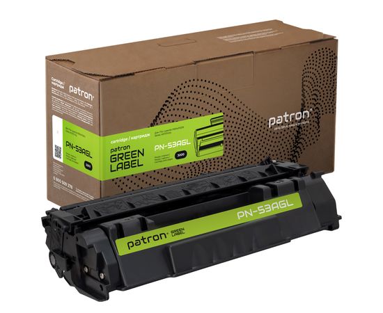 Купить Картридж совместимый HP 53A (Q7553A) Green Label Patron (PN-53AGL) по лучшей цене