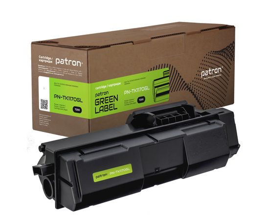 Купить Тонер-картридж совместимый Kyocera Mita TK-1170 Green Label Patron (PN-TK1170GL) по лучшей цене