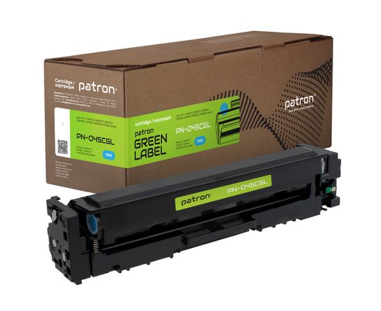 Купить Картридж совместимый Canon 045 H голубой Green Label Patron (PN-045HCGL) по лучшей цене