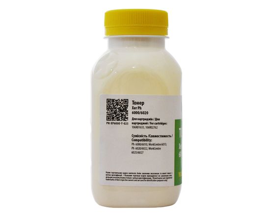 Купить Тонер XER Ph 6000/6020 флакон, 25 г, желтый Patron (PN-XP6000-Y-025) по лучшей цене