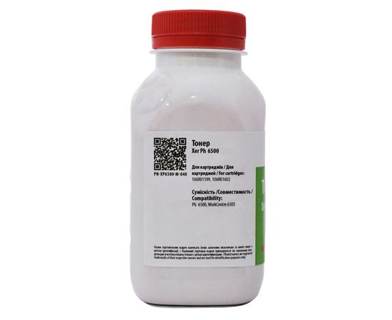 Купить Тонер XER Ph 6500 флакон, 40 г, пурпурный Patron (PN-XP6500-M-040) по лучшей цене