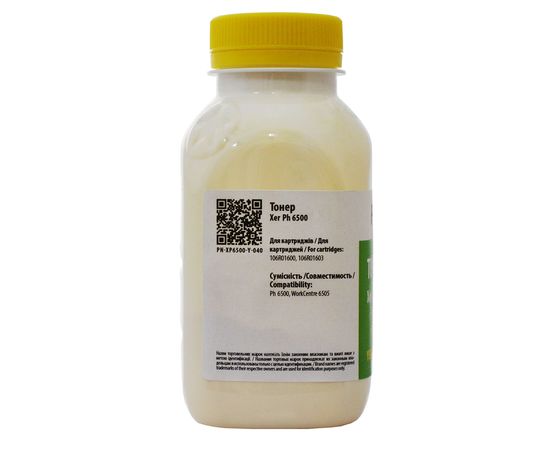 Купить Тонер XER Ph 6500 флакон, 40 г, желтый Patron (PN-XP6500-Y-040) по лучшей цене