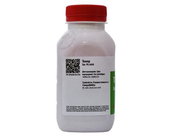 Купить Тонер XER Ph 6600 флакон, 70 г, пурпурный Patron (PN-XP6600-M-070) по лучшей цене