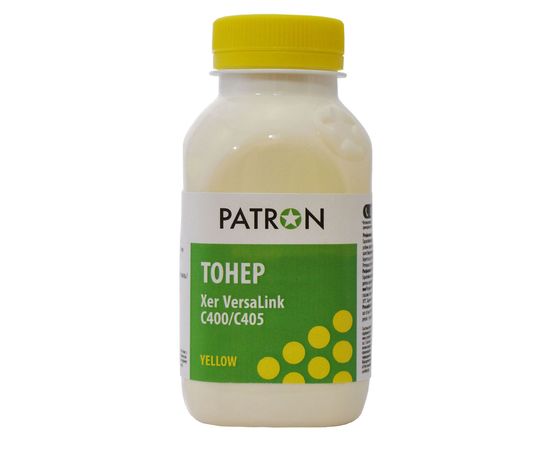 Купить Тонер XER VersaLink C400/C405 флакон, 100 г, желтый Patron (PN-XVLC400-Y-100) по лучшей цене
