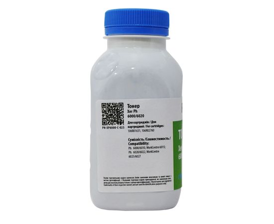 Купить Тонер XER Ph 6000/6020 флакон, 25 г, голубой Patron (PN-XP6000-C-025) по лучшей цене
