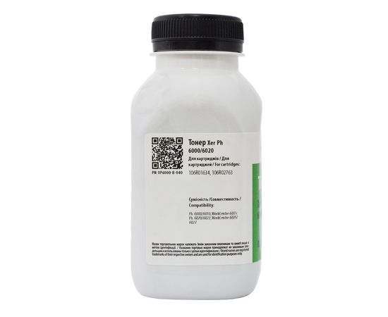 Купить Тонер XER Ph 6000/6020 флакон, 40 г, черный Patron (PN-XP6000-B-040) по лучшей цене