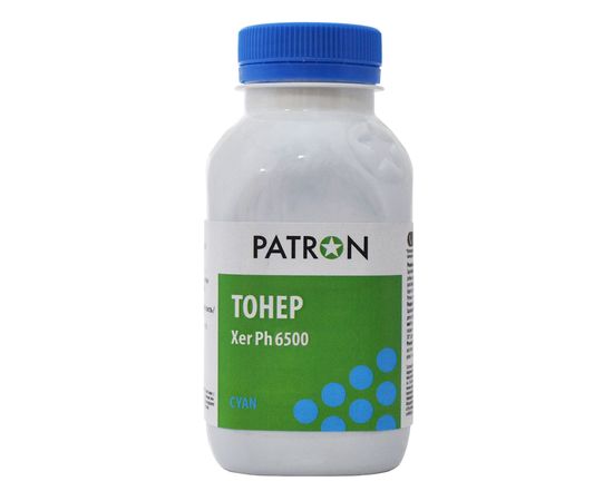 Купить Тонер XER Ph 6500 флакон, 40 г, голубой Patron (PN-XP6500-C-040) по лучшей цене
