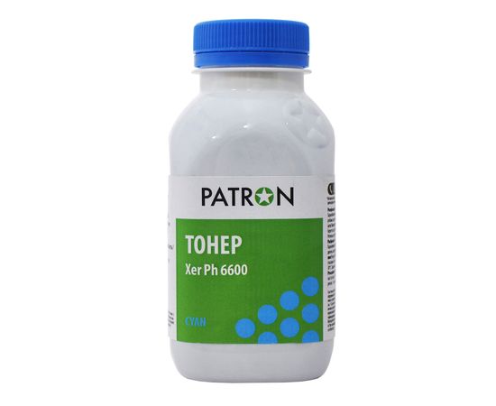 Купить Тонер XER Ph 6600 флакон, 70 г, голубой Patron (PN-XP6600-C-070) по лучшей цене