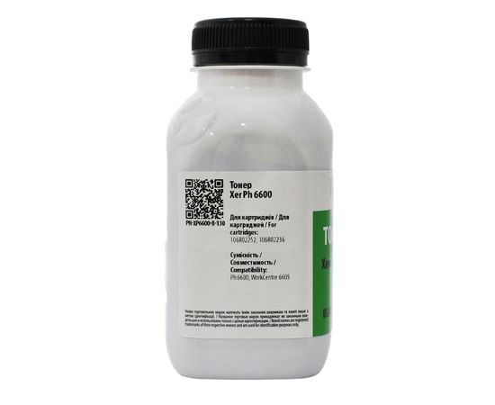 Купить Тонер XER Ph 6600 флакон, 130 г, черный Patron (PN-XP6600-B-130) по лучшей цене