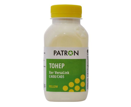 Купить Тонер XER VersaLink C400/C405 флакон, 65 г, желтый Patron (PN-XVLC400-Y-065) по лучшей цене