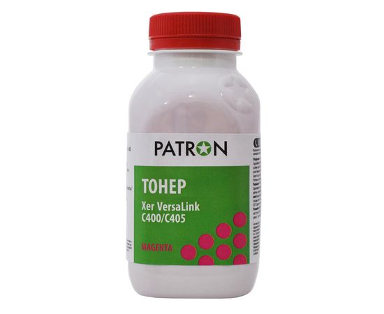 Купить Тонер XER VersaLink C400/C405 флакон, 65 г, пурпурный Patron (PN-XVLC400-M-065) по лучшей цене