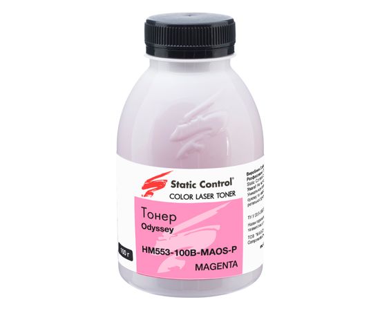 Купить тонер Odyssey HP CLJ Enterprise M553 100г magenta (фасованный) Static Control по лучшей цене