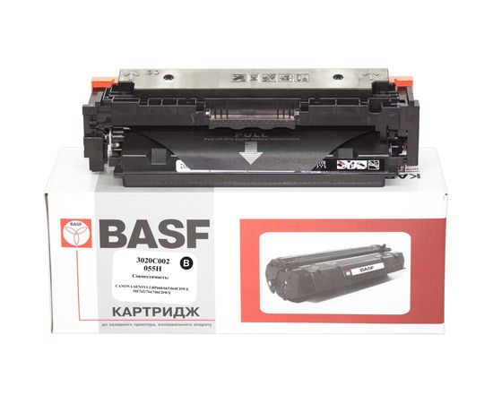 Купить Картридж тонерный BASF для Canon MF-742Cdw аналог 3017C002 (055H) Black (BASF-KT-3020C002-WOC) без чипа по лучшей цене