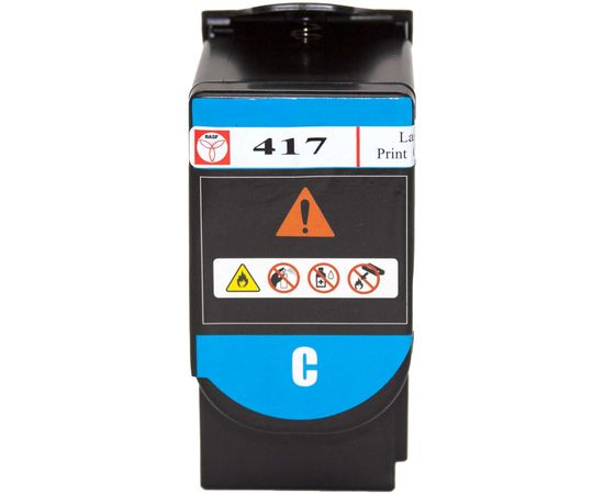 Купить Картридж тонерный BASF для Lexmark CS417dn аналог 71B0H20 Cyan (BASF-KT-71B0H20) по лучшей цене
