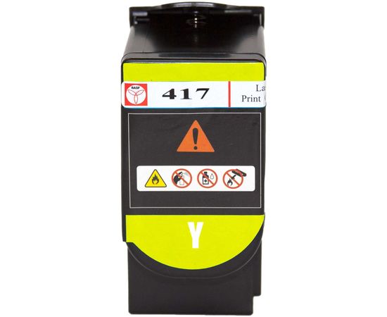Купить Картридж тонерный BASF для Lexmark CS417dn аналог 71B0H40 Yellow (BASF-KT-71B0H40) по лучшей цене