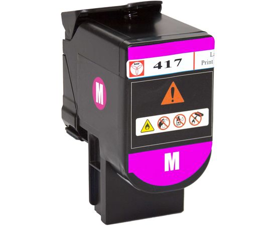 Купить Картридж тонерный BASF для Lexmark CS417dn аналог 71B0H30 Magenta (BASF-KT-71B0H30) по лучшей цене