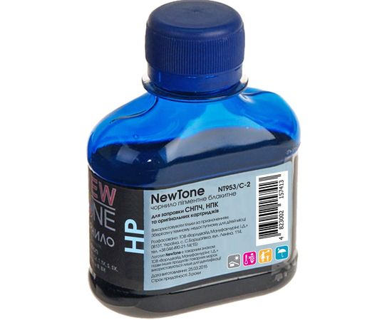 Купить Чернила NewTone для HP OfficeJet Pro 7730 100г Cyan Пигментные (NT953/C-2) по лучшей цене