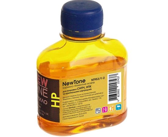 Купить Чернила NewTone для HP OfficeJet Pro 7730 100г Yellow Пигментные (NT953/Y-2) по лучшей цене