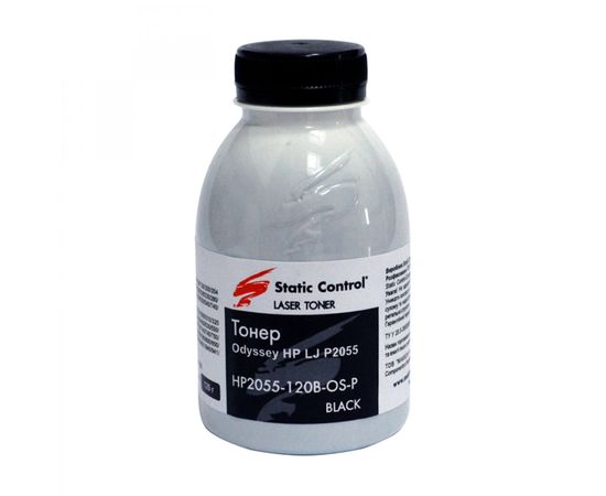Купить Тонер HP LJ P2055 флакон, 120 г SCC (HP2055-120B-OS-P) по лучшей цене