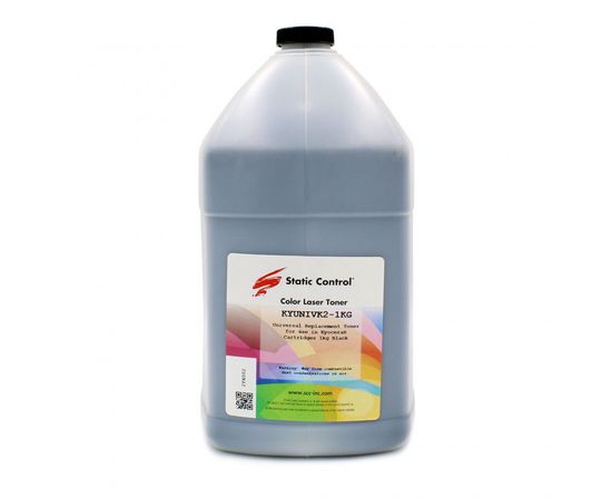 Купить тонер универсальный 2 Kyocera 1кг black Static Control по лучшей цене