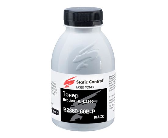 Купить тонер Brother HL-L2360 60г (фасованный) Static Control по лучшей цене