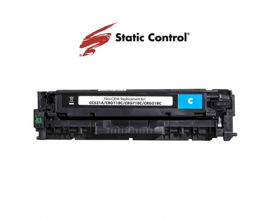 Купить картридж HP CLJ CC531A (304A) Static Control 2.8k cyan по лучшей цене
