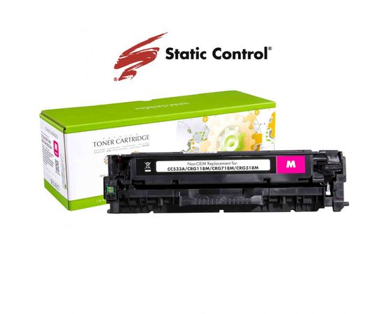 Купить картридж HP CLJ CC533A (304A) Static Control 2.8k magenta по лучшей цене
