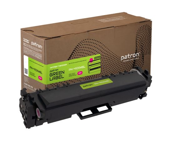 Купить Картридж совместимый HP 410X (CF413X) пурпурный Green Label Patron (PN-410XMGL) по лучшей цене