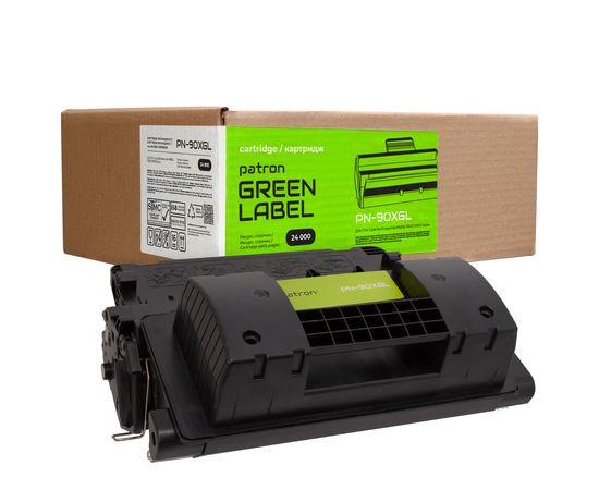 Купить Картридж совместимый HP 90X (CE390X) Green Label Patron (PN-90XGL) по лучшей цене