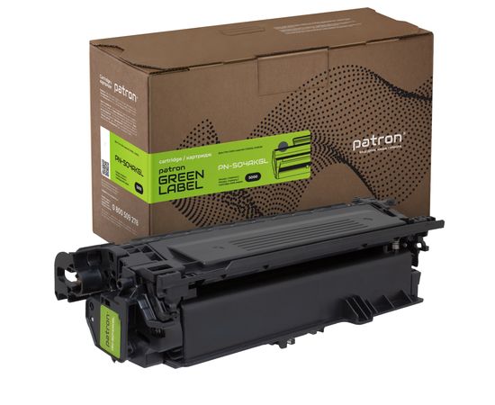 Купить Картридж совместимый HP 504A (CE250A) Green Label, черный Patron (PN-504AKGL) по лучшей цене