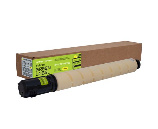 Купить Тонер-картридж совместимый Canon C-EXV49 желтый Green Label Patron (PN-CEXV49YGL) по лучшей цене