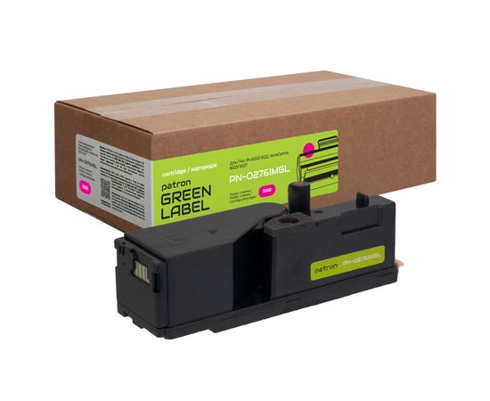 Купить Тонер-картридж совместимый XER 106R02761 Green Label, пурпурный Patron (PN-02761MGL) по лучшей цене