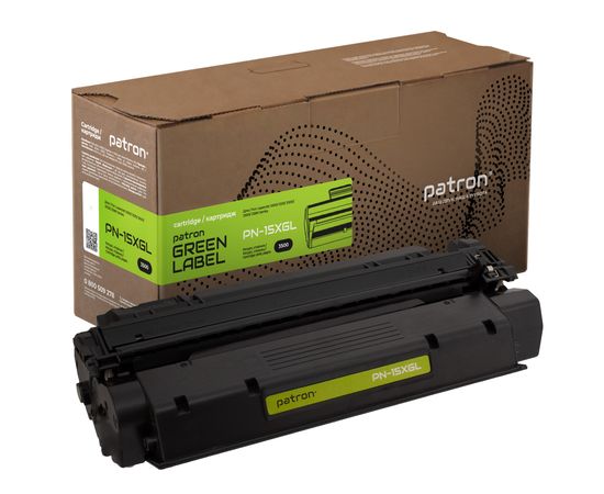 Купить Картридж совместимый HP 15X (C7115X) Green Label Patron (PN-15XGL) по лучшей цене