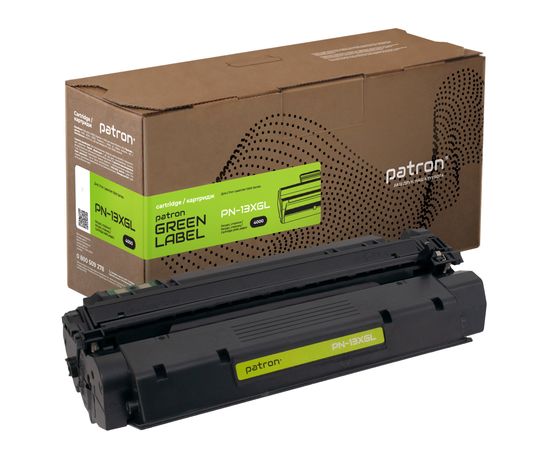 Купить Картридж совместимый HP 13X (Q2613X) Green Label Patron (PN-13XGL) по лучшей цене