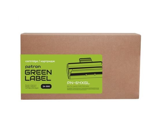 Купить Картридж совместимый HP 64X (CC364X) Green Label Patron (PN-64XGL) по лучшей цене
