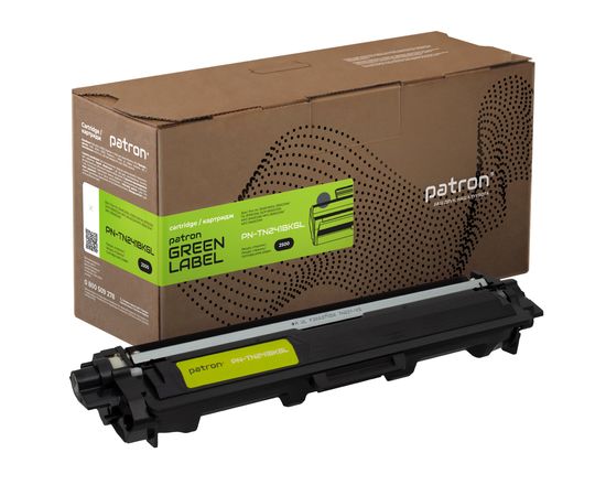 Купить Тонер-картридж совместимый Brother TN-241BK, черный Green Label Patron (PN-TN241BKGL) по лучшей цене