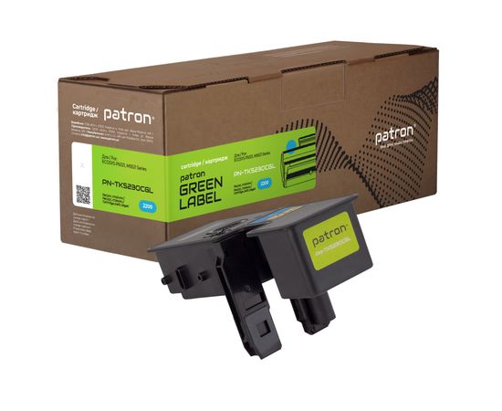 Купить Тонер-картридж совместимый Kyocera Mita TK-5230C голубой Green Label Patron (PN-TK5230CGL) по лучшей цене