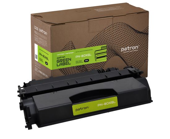 Купить Картридж совместимый HP 80X (CF280X) Green Label Patron (PN-80XGL) по лучшей цене