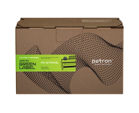 Купить Картридж совместимый HP 647A (CE260A) Green Label, черный Patron (PN-647AKGL) по лучшей цене