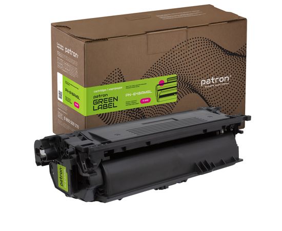 Купить Картридж совместимый HP 648A (CE263A) Green Label, пурпурный Patron (PN-648AMGL) по лучшей цене