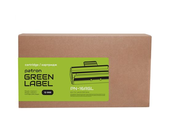 Купить Картридж совместимый HP 16A (Q7516A) Green Label Patron (PN-16AGL) по лучшей цене