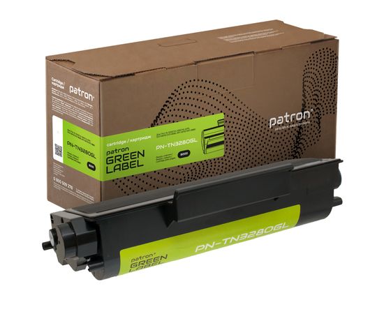 Купить Тонер-картридж совместимый Brother TN-3280 Green Label Patron (PN-TN3280GL) по лучшей цене
